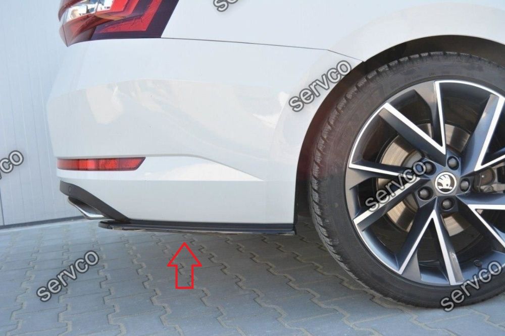 Bodykit tuning sport Skoda Superb MK3 2015- v1 Maxton Design