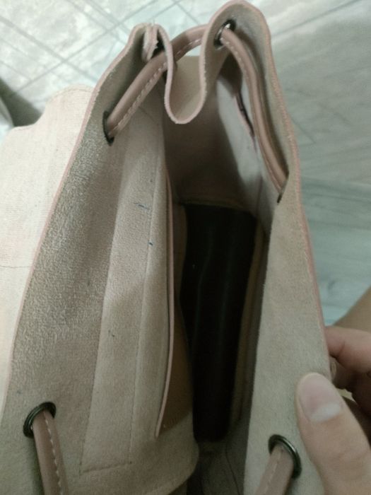 рюкзак кожаный, женский