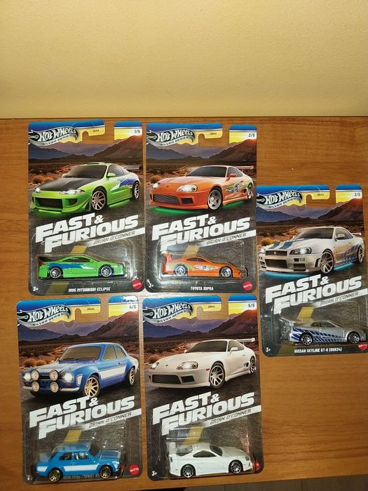 Hot weels,  хот уйлс Сета на ФФ  Браян о'конар