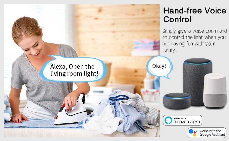 Întrerupător tactil inteligent WiFi cu priză dublă, ramă de sticlă