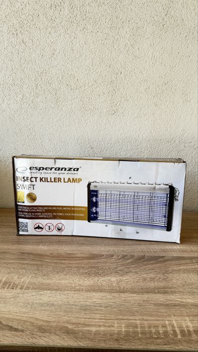 Lampă electrică anti-insecte Esperanza Swift – Nouă