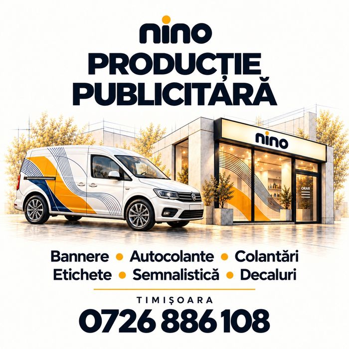 Producție publicitară în Timișoara – Bannere, autocolante, colantări și printuri personalizate