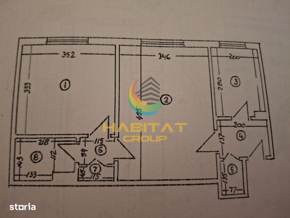 Brancoveanu Secuilor Scoala 190 vanzare 2 camere renovat