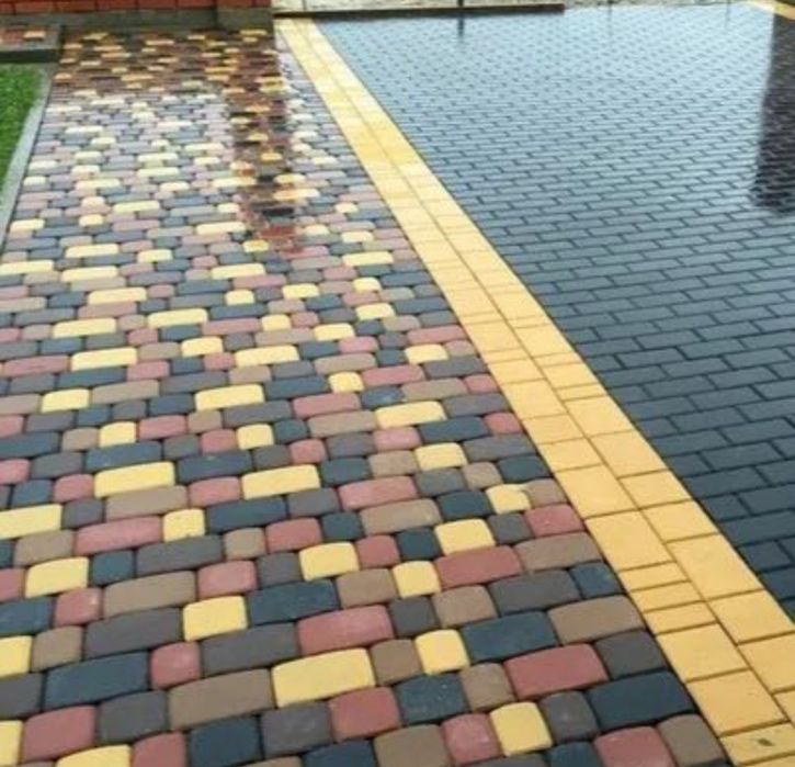 Укладка брусчатки