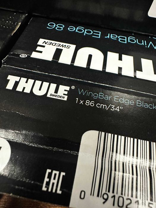 Thule Edge Flush Rail 7206 Black Багажник за интегрирани греди