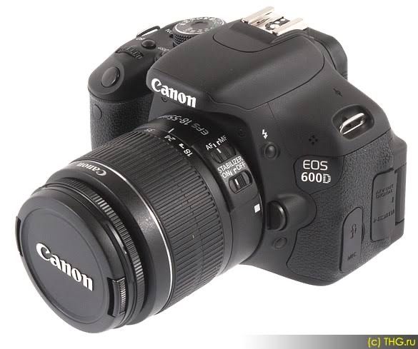Фотоаппарат canon 600d с объективом