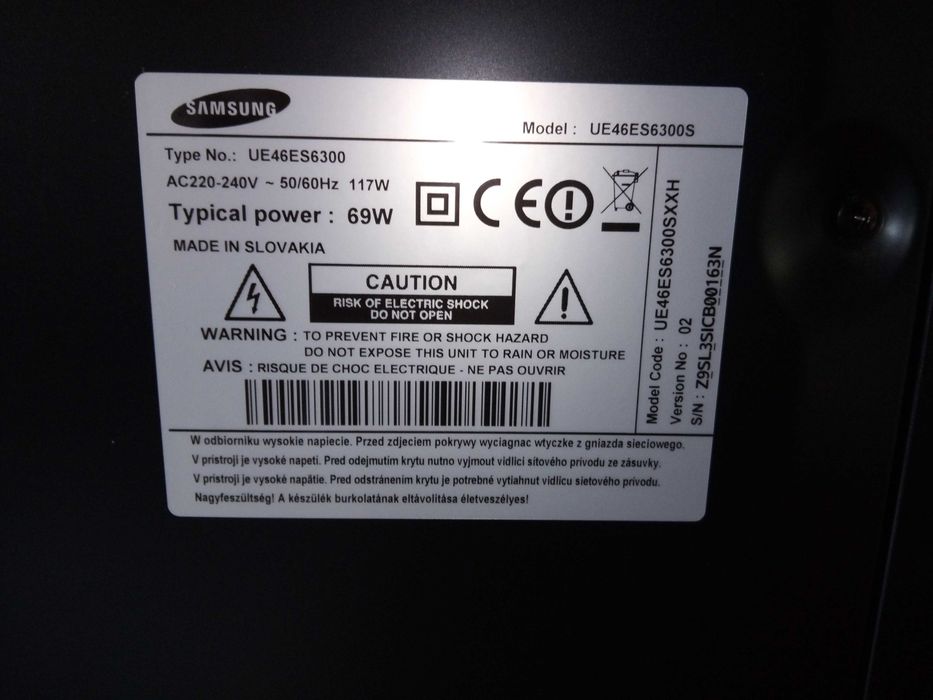 smart tv samsung 139cm sh.