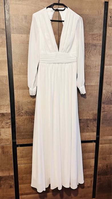 Rochie eleganta alba/ mireasa - blanita cadou