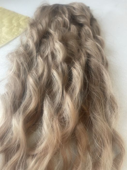 Естествена virgin коса 200 грама , 60 см