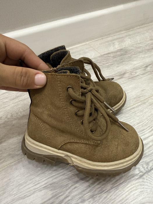 Ботинки детская натуральная замша
