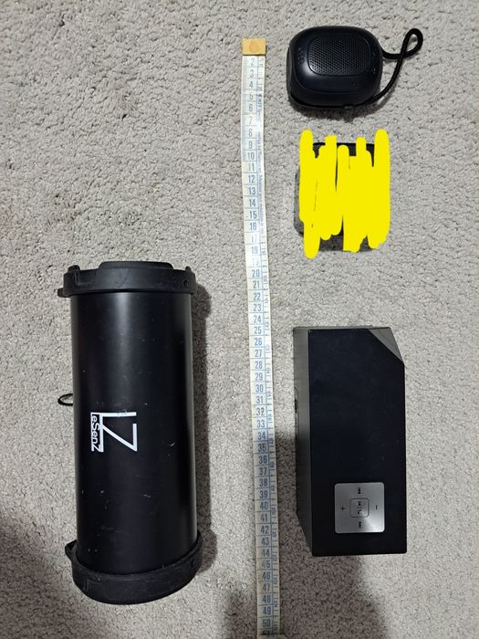 Lot 3 Boxe Portabile Bluetooth Aux Funcționale