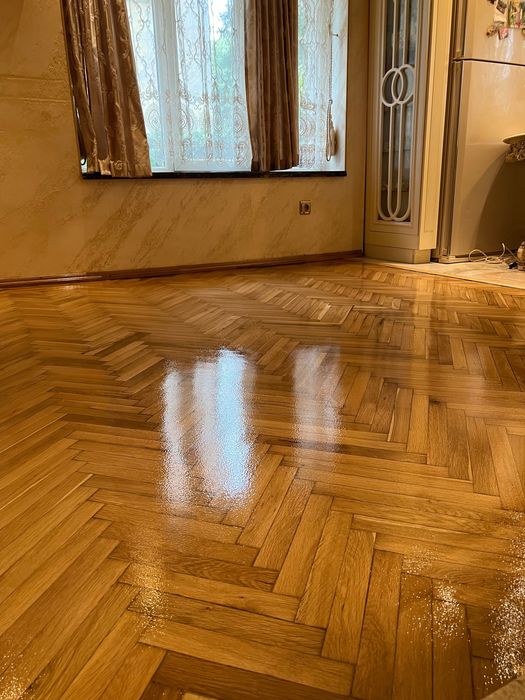 Циклене на паркет и дюшеме