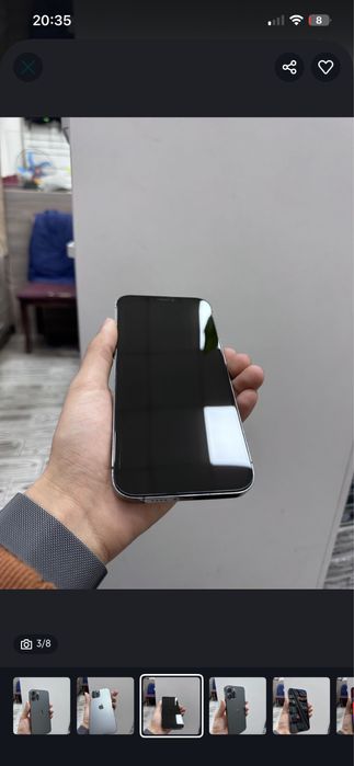 Iphone 12 pro max xolati zor 90 yomkist