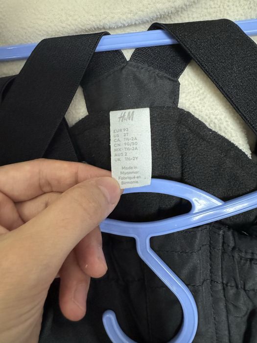 H&m Детская курточка и болонка штаны  на 2 года