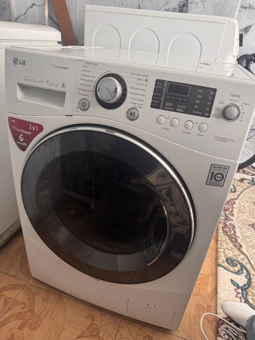 Стиралка+сушка 2в1 LG 6кг