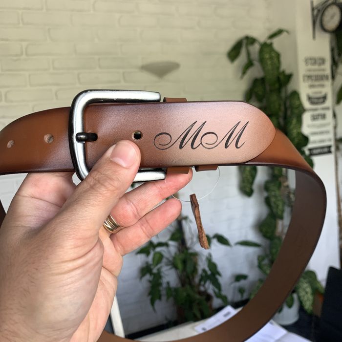 Колани естествена кожа лазерно гравиран