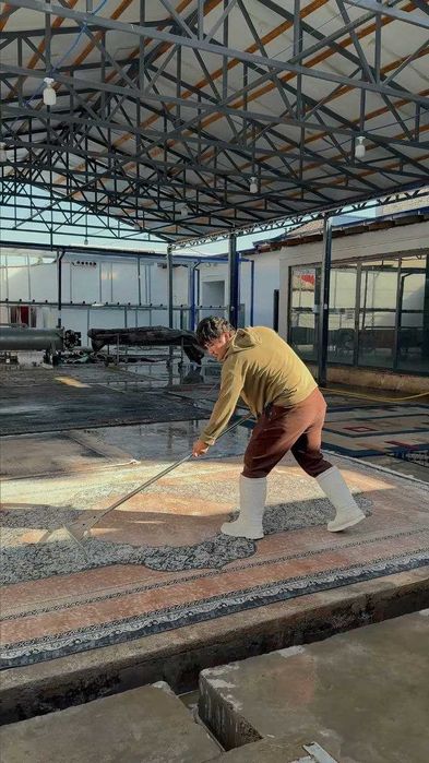 БЕШКЕНТ гилам парда мебель бассейн фасад ювиш хизмати