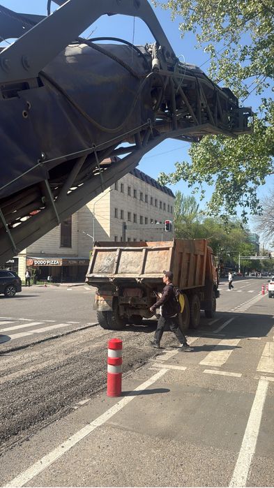 Асфальт крошка бу Срезанный асфальт