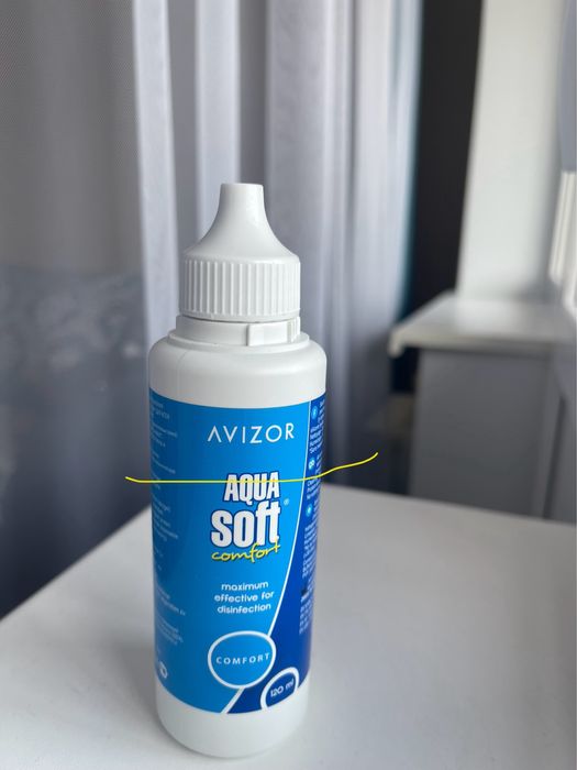 Отдам раствор для линз