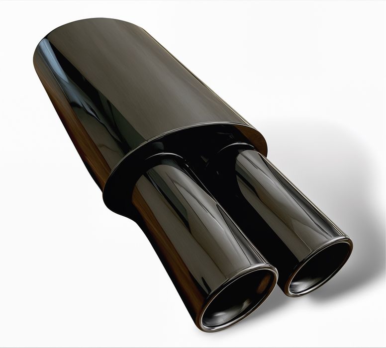 Выхлопная банка Black graphite