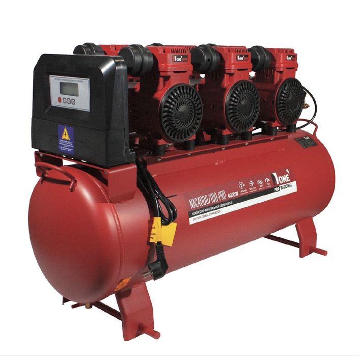 КОМПРЕССОР | Компрессор коаксиальный безмасляный Number One NAC400/100