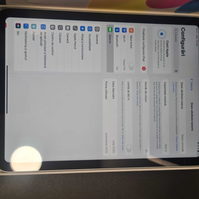 HOPE AMANET P8 Ipad Gen 11 A16 128 Gb 100 Baterie