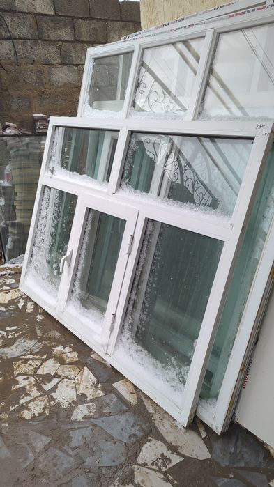 Окна,форточки разного размера бу