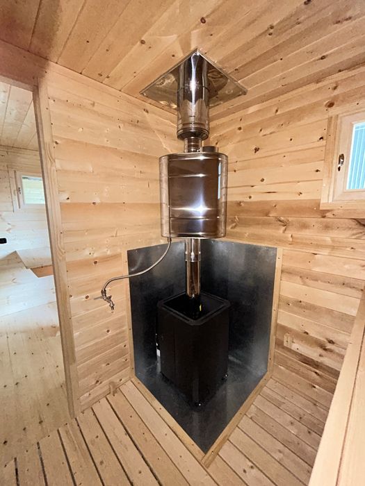 Мобильная баня каркасная