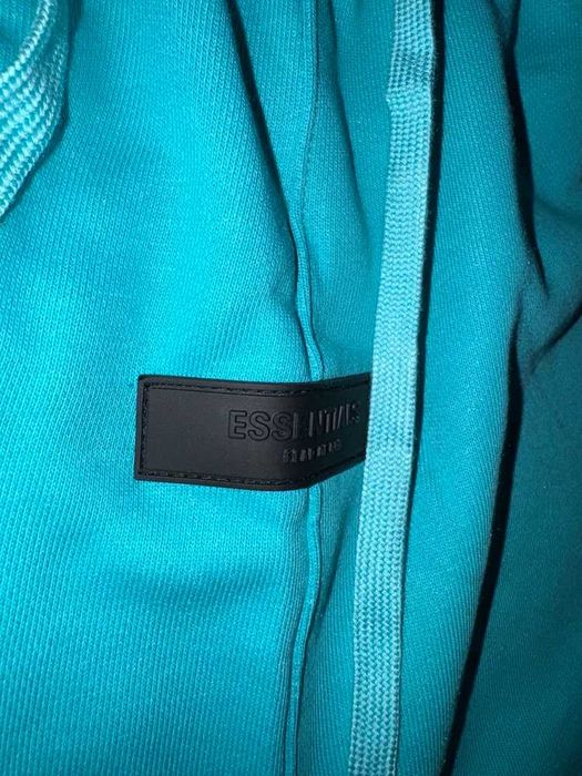 Fear Of God "Essentials" Turquoise Shorts