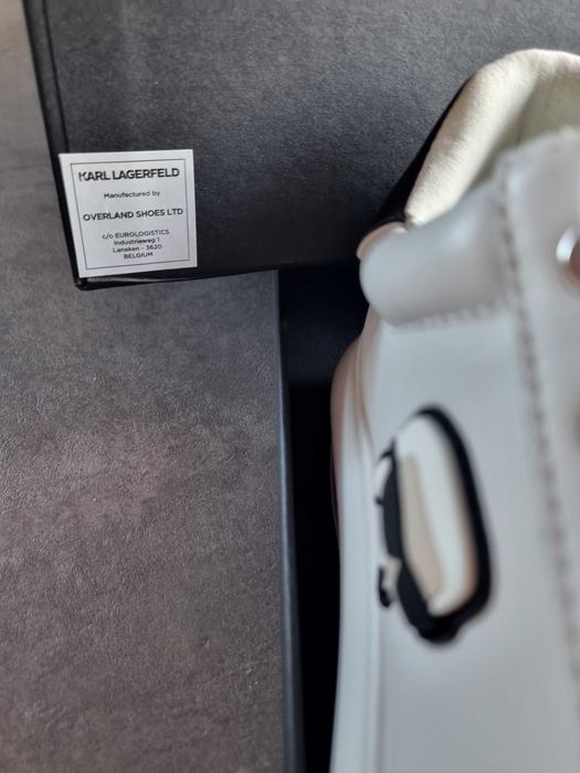 Pantofi sport Karl Lagerfeld din piele cu logo, mărimi 38, 39 sau 41