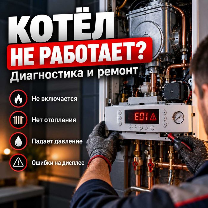 Ремонт котлов Navien, Rinnai, Daewoo, Kiturami