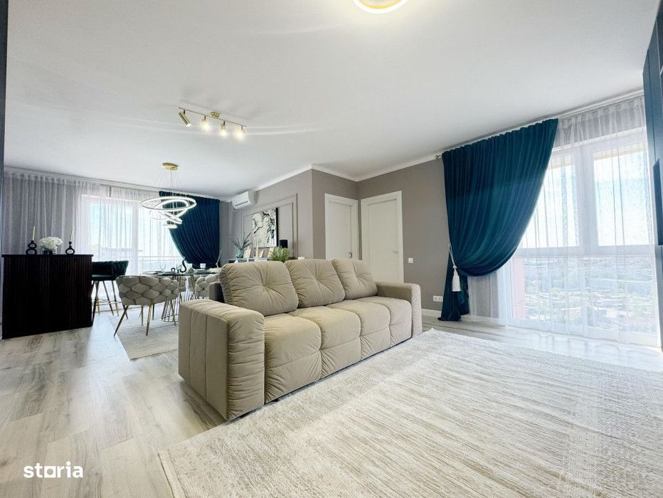 Apartament cu 2 camere decomandat, 62 mp utili + balcon 15mp - Lipovei