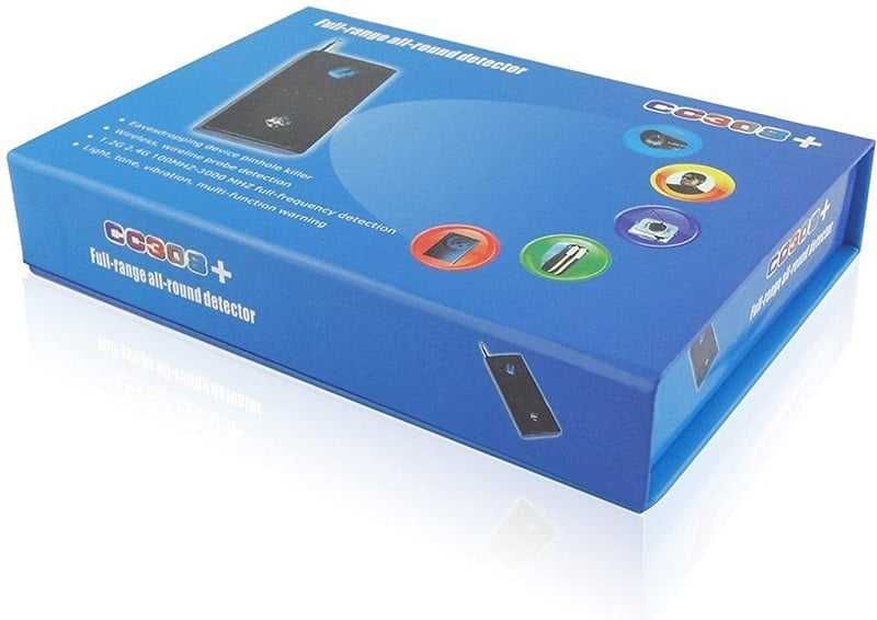 Detector profesional de camere si microfoane spion CC308i+,nou