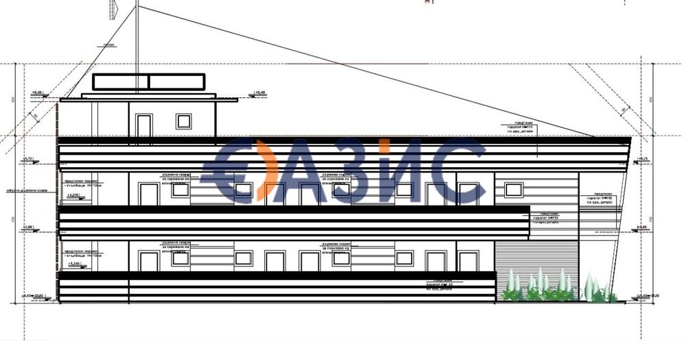 Парцел в УПИ с частично застрояване в р-не Буджака, Созопол, 549 кв. м