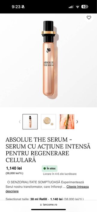 Lancome Absolute The Serum - Sigilat