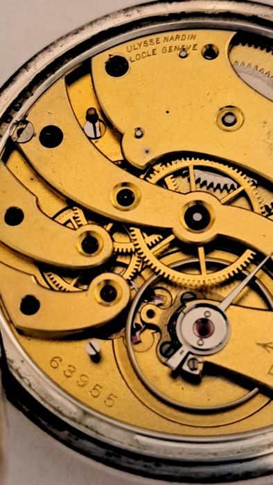 Ceas de Argint 0,900 Ulysse Nardin de Buzunar