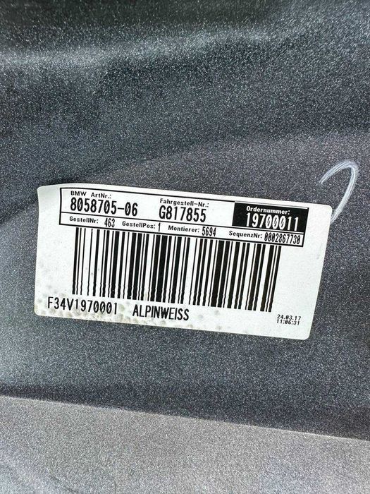 Bara fata BMW SERIA 3 F34