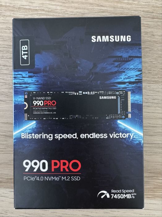 Samsung 990 PRO 4TB NVMe M.2 PCIe 4.0 SSD