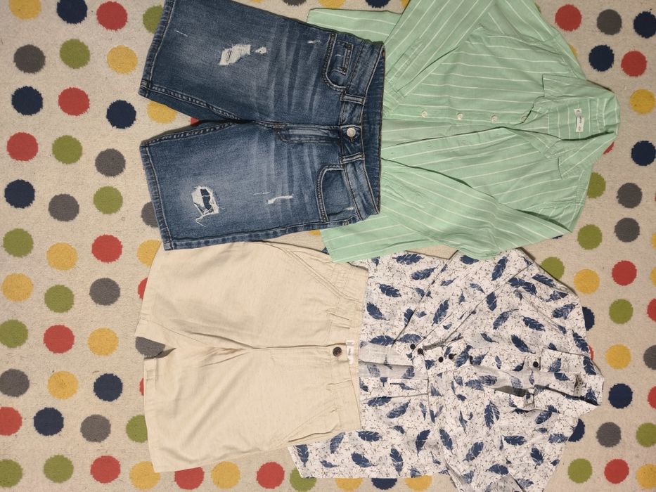 Якета дънки блузи  134 и 140см