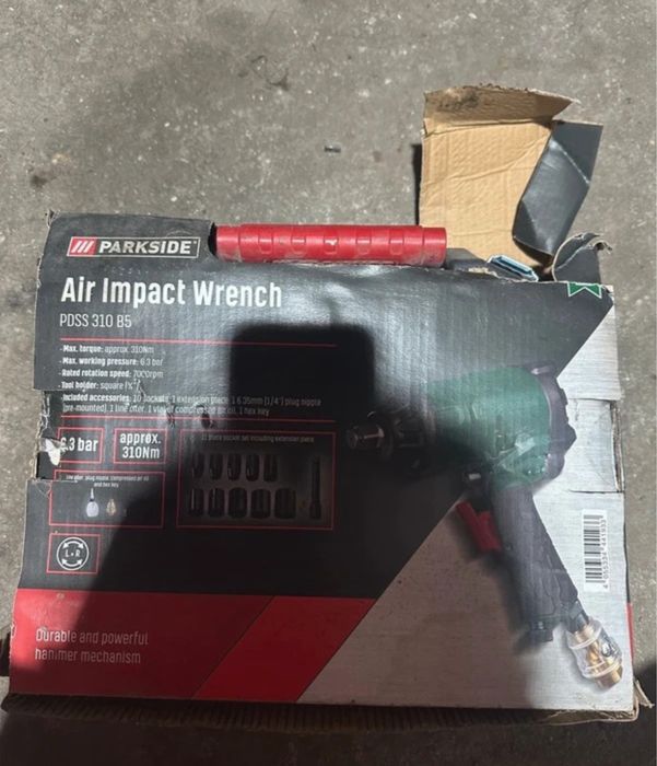 Pistol cu impact parkside