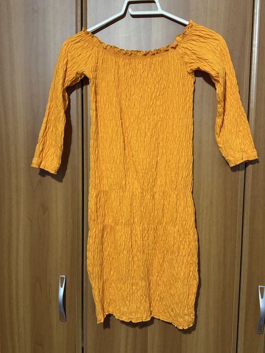 Rochie portocalie Sinsay XS