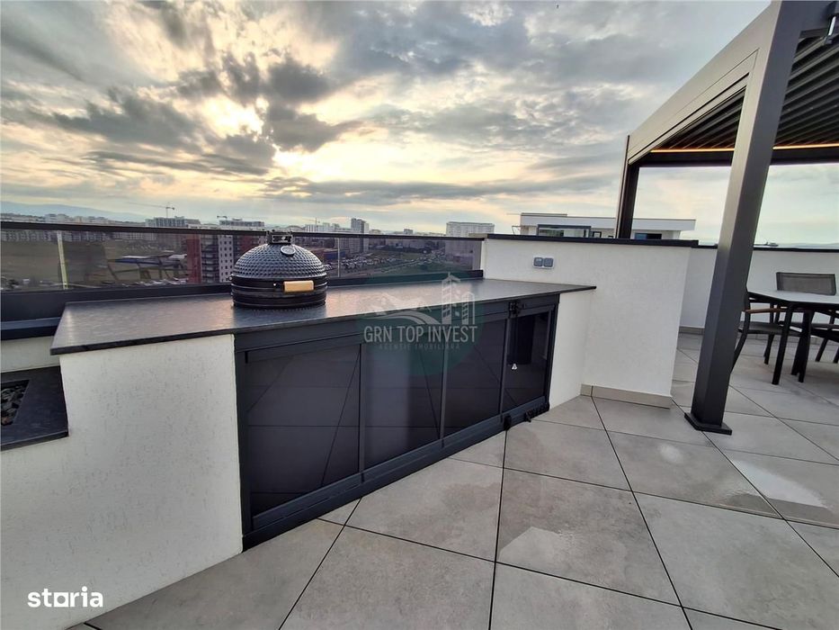 Penthouse EXCLUSIVIST  de LUX 114 mp terasa EVOLUTION