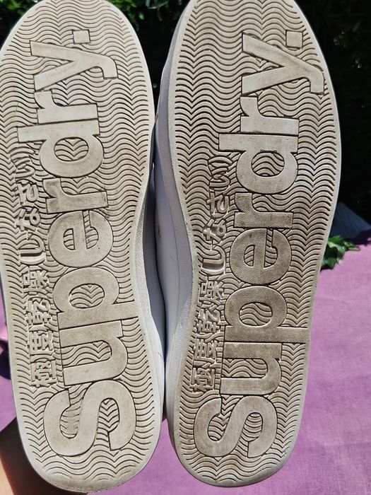 Superdry кожени кецове