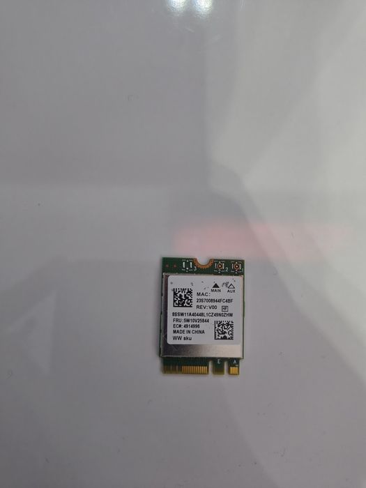 Placa de rețea/ wireless Realtek RTL8852BE Laptop Lenovo Loq 15ARP9