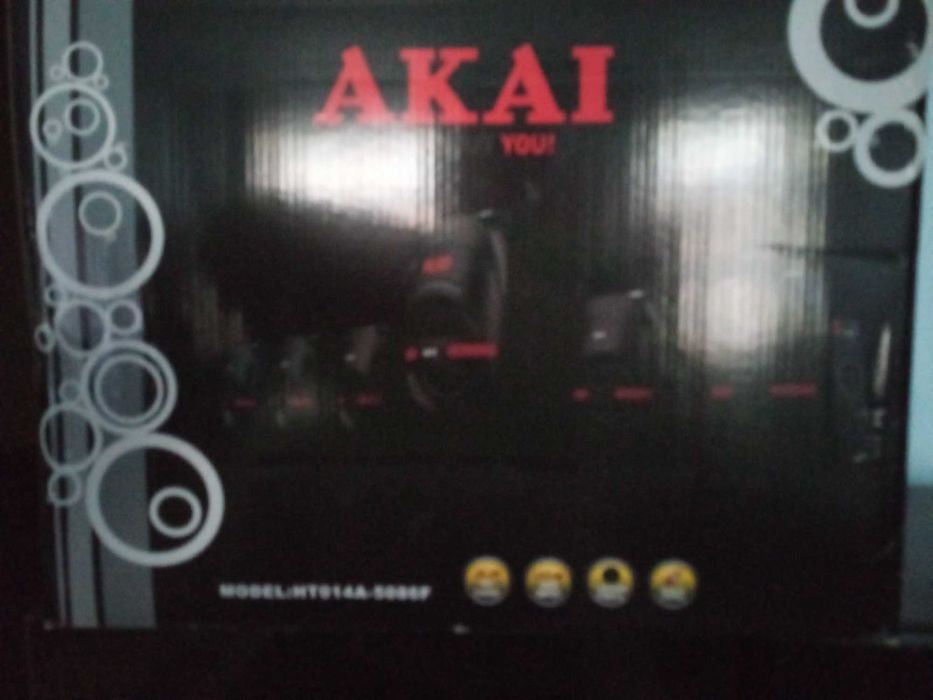 Subwoofer akai cu Bluetooth și telecomanda sateliți 300  negociabil.
