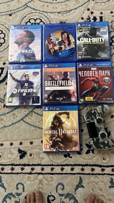 Ps4 pro 1тб 130к