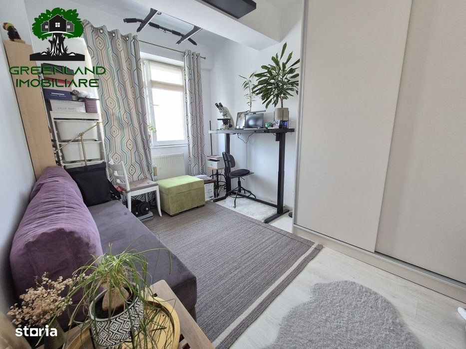 Apartament 3 camere, mobilat, etaj 4/8, BLOC NOU, Palas