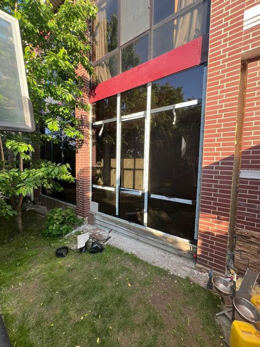 Окна из алюминия! Срочно.