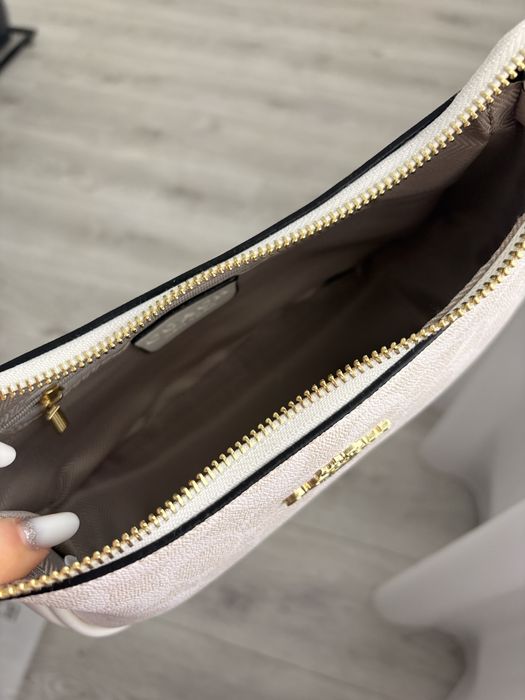 Geanta alba Coach noua cu eticheta