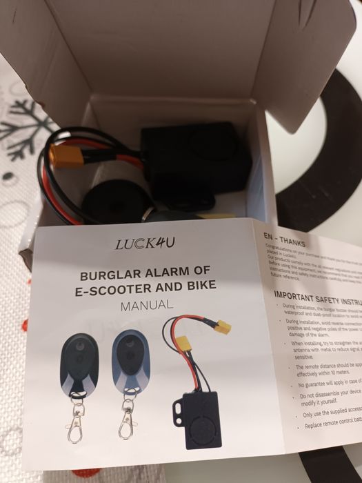 Alarma pentru trotineta electrică